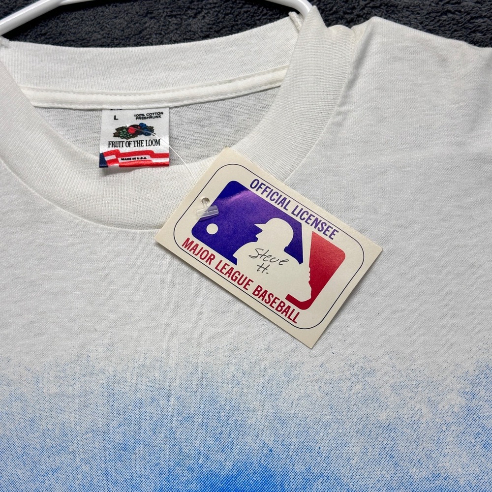 Vintage 1988 Chicago Cubs Wrigley Field Lights Shirt Men Large Single Stitch NWT - Picture 4 of 9